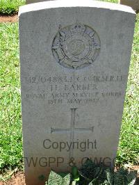 Dar Es Salaam War Cemetery - Barber, H